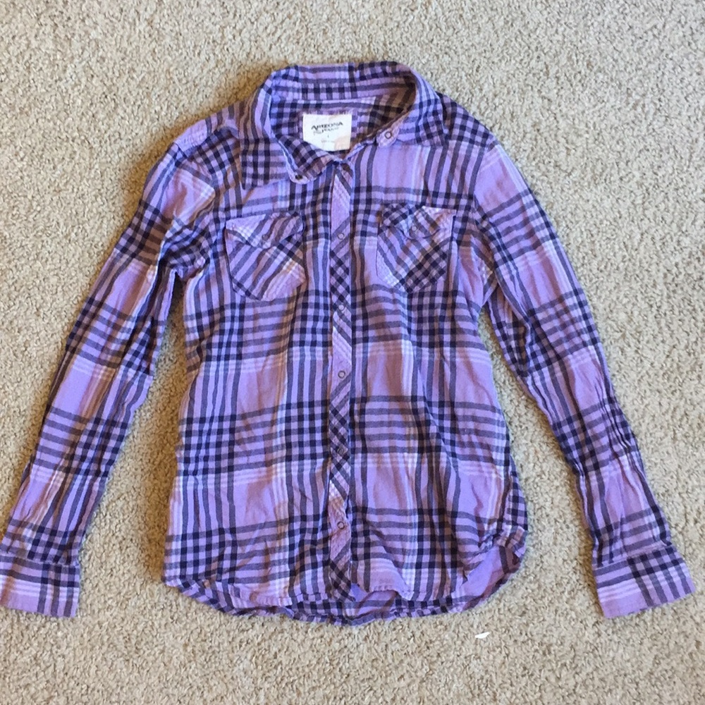 Adorable purple flannel💜